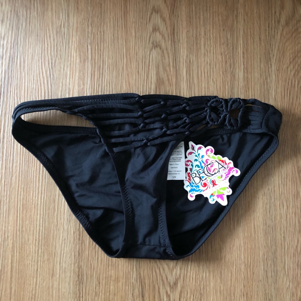 BECCA Black Bikini Bottoms